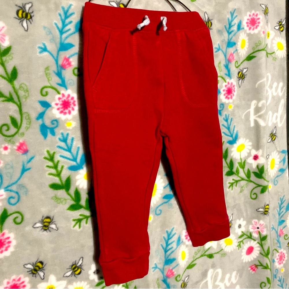 Red Baby Pants